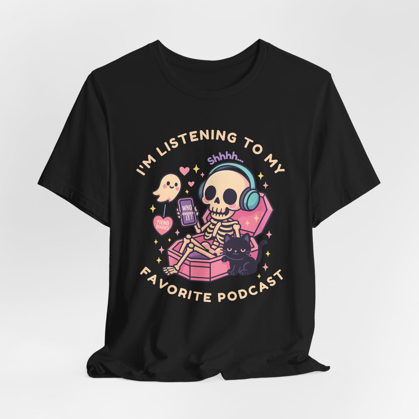 TRUE CRIME PODCAST T-SHIRT