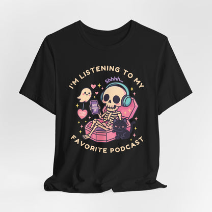 TRUE CRIME PODCAST T-SHIRT