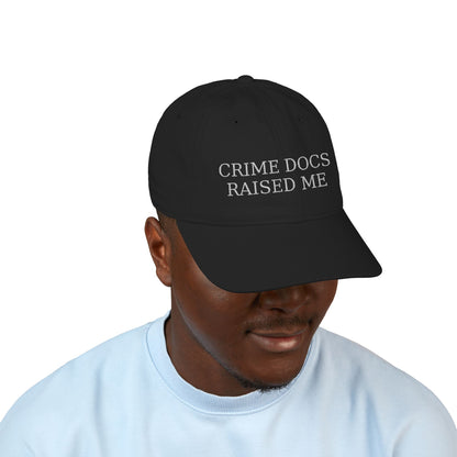 TRUE CRIME DOCUMENTARIES EMBROIDERED CAP