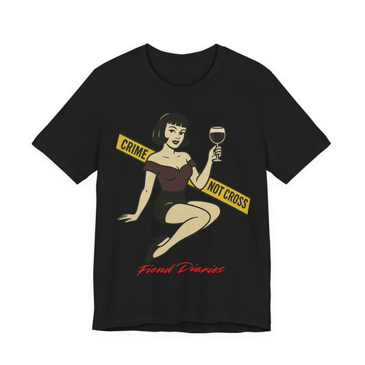 MS. TRUE CRIME PINUP GIRL T-SHIRT