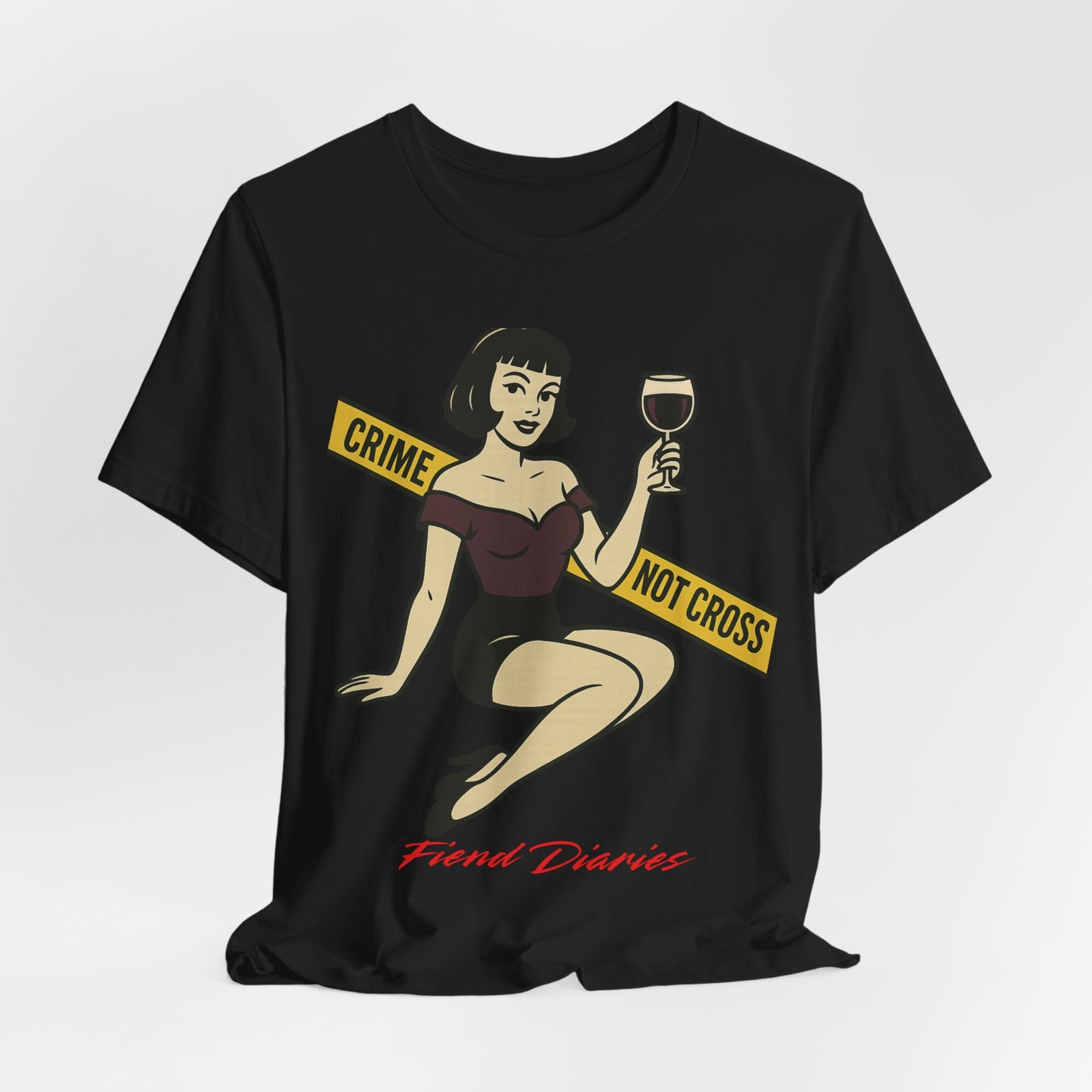 MS. TRUE CRIME PINUP GIRL T-SHIRT
