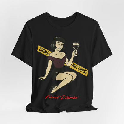 MS. TRUE CRIME PINUP GIRL T-SHIRT