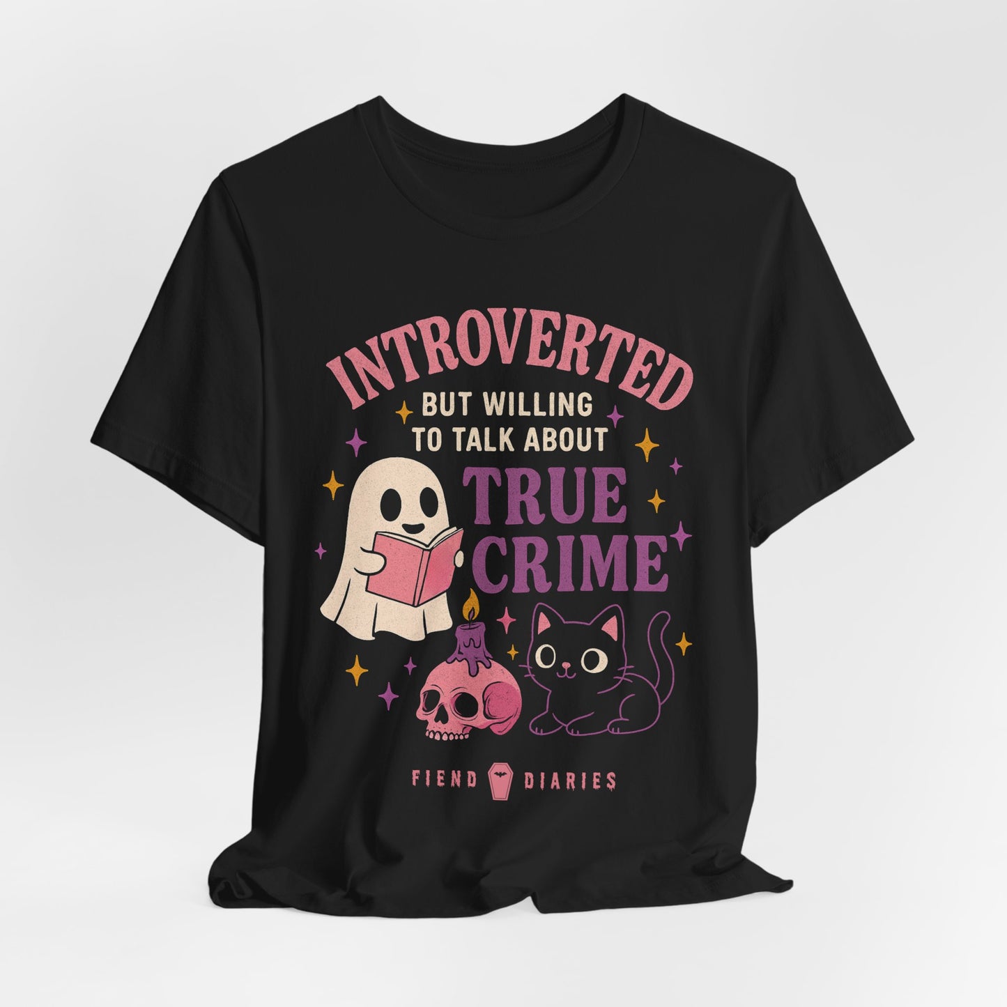 LET'S TALK CRIME T-SHIRT