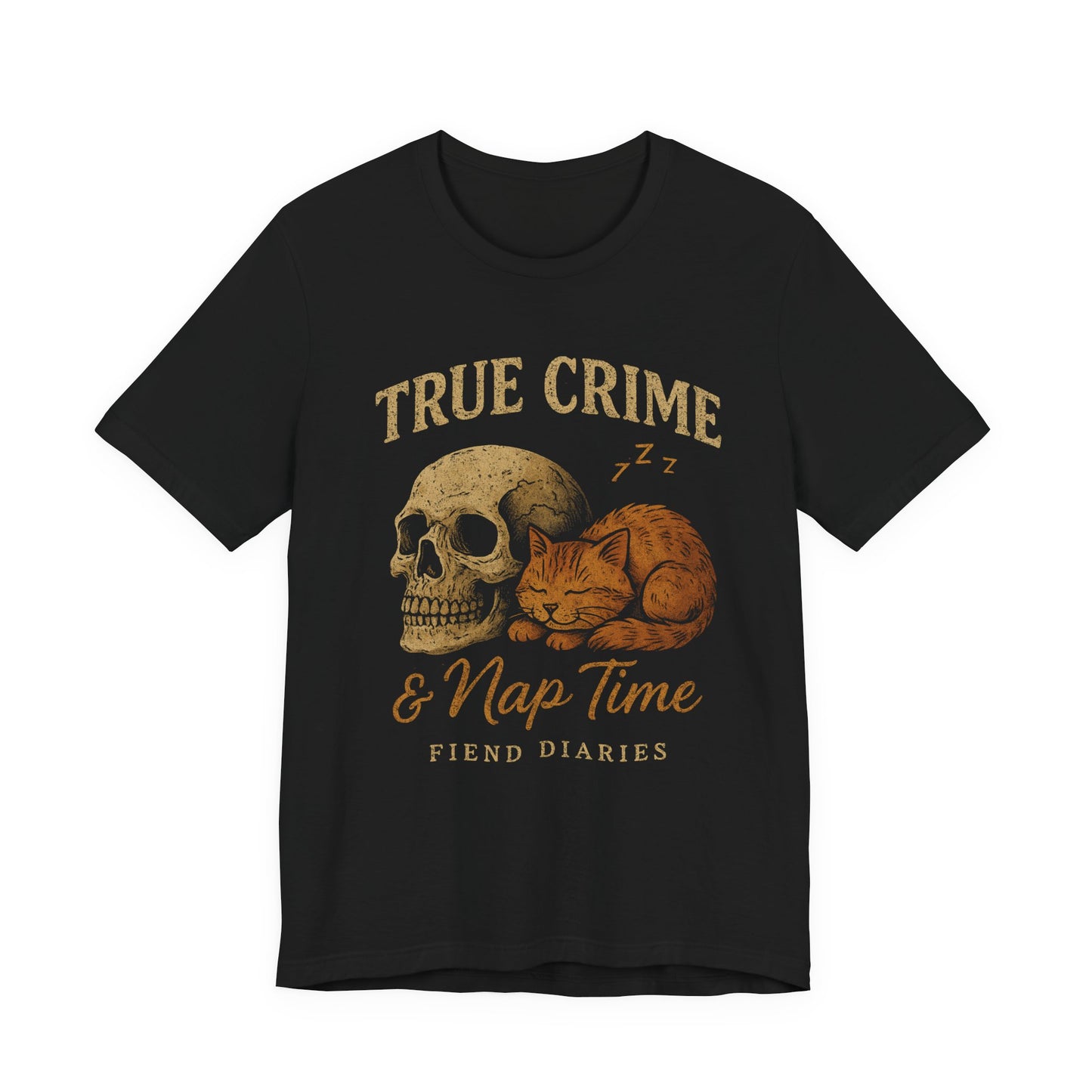 TRUE CRIME & NAP TIME T-SHIRT