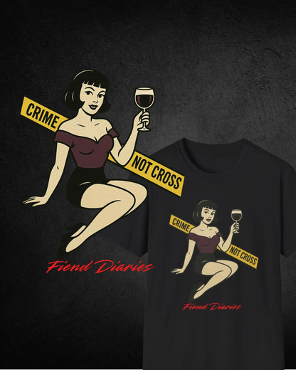 MS. TRUE CRIME PINUP GIRL T-SHIRT