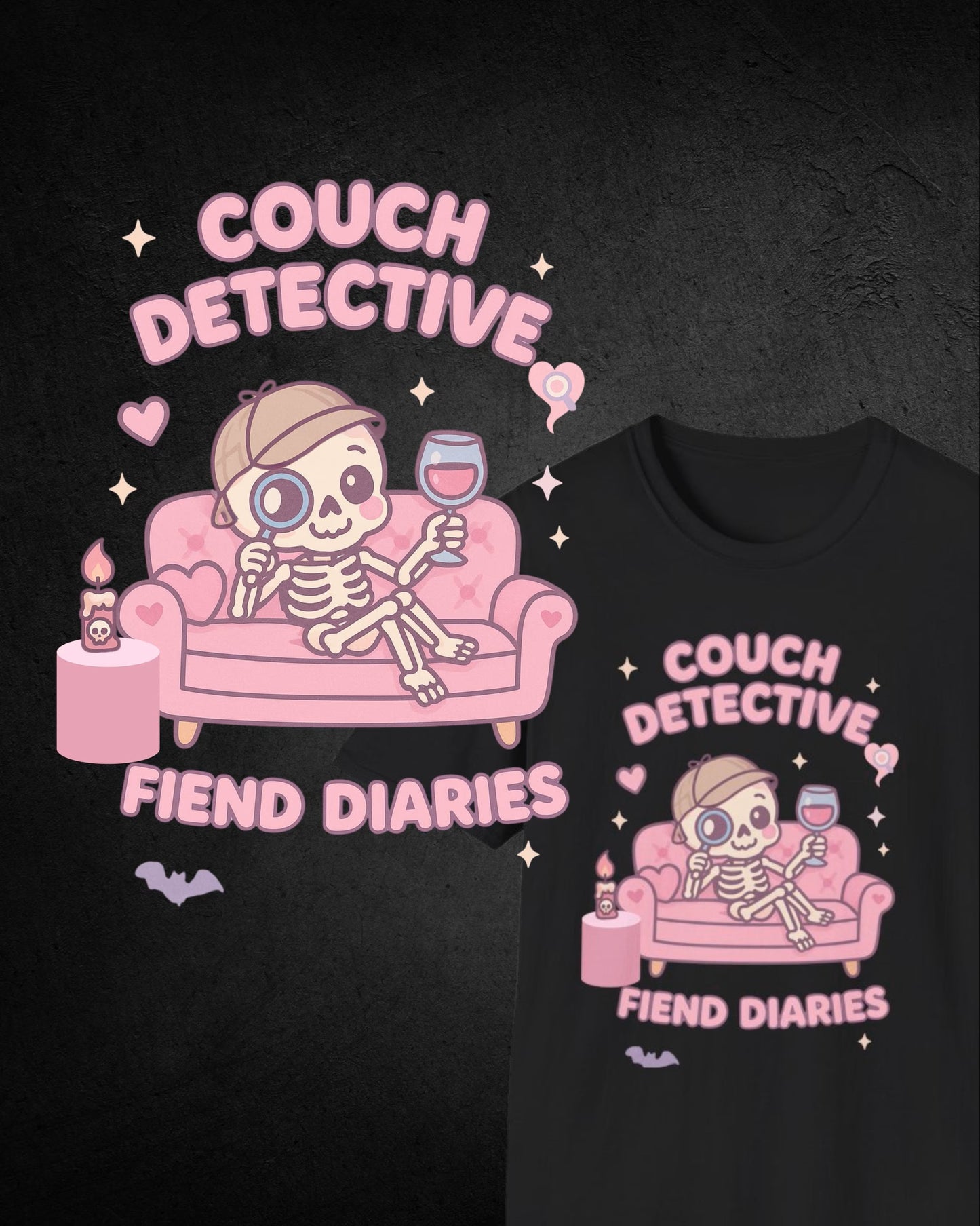 COUCH DETECTIVE T-SHIRT