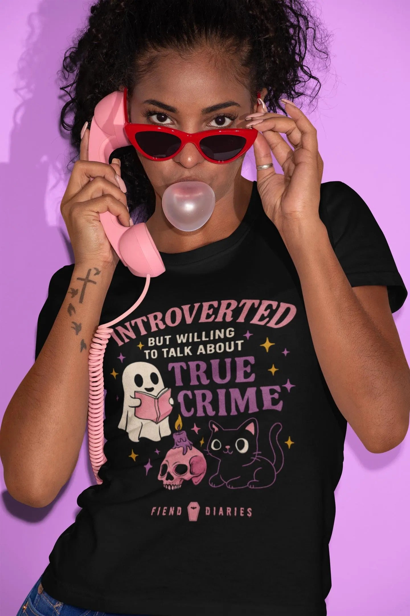 LET'S TALK CRIME T-SHIRT