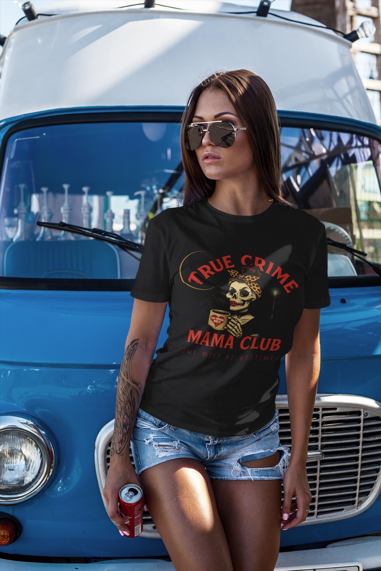 TRUE CRIME MAMA T-SHIRT