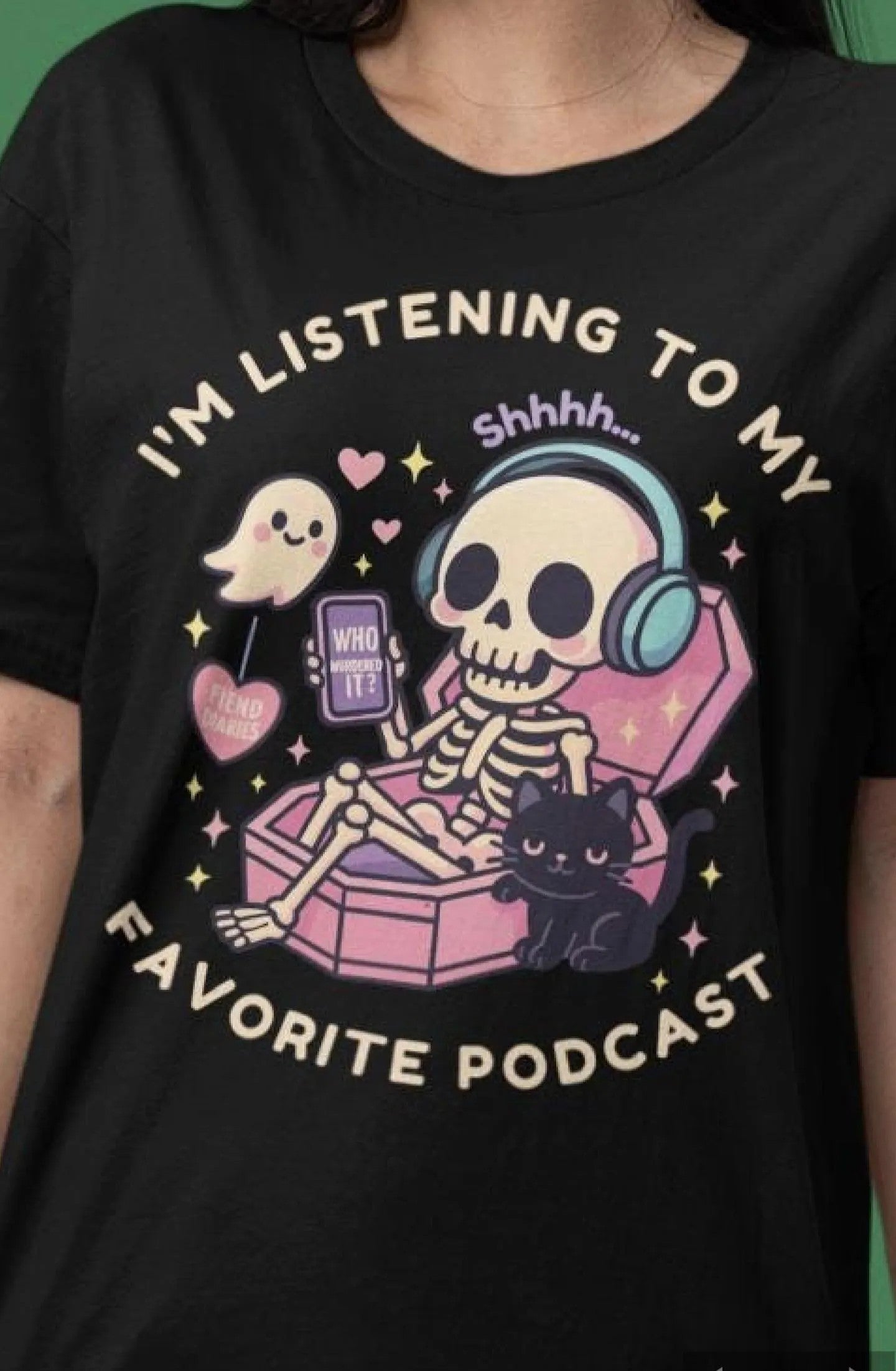 TRUE CRIME PODCAST T-SHIRT