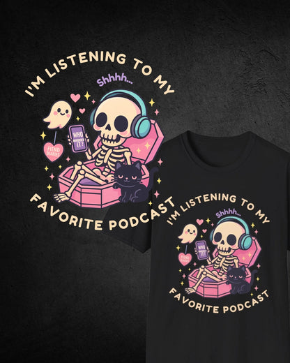 TRUE CRIME PODCAST T-SHIRT