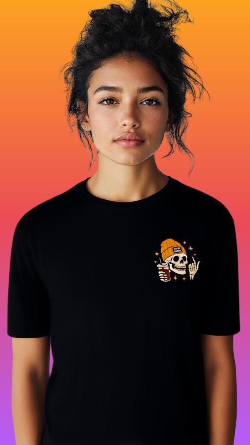 CAFFEINE & CHAOS T-SHIRT