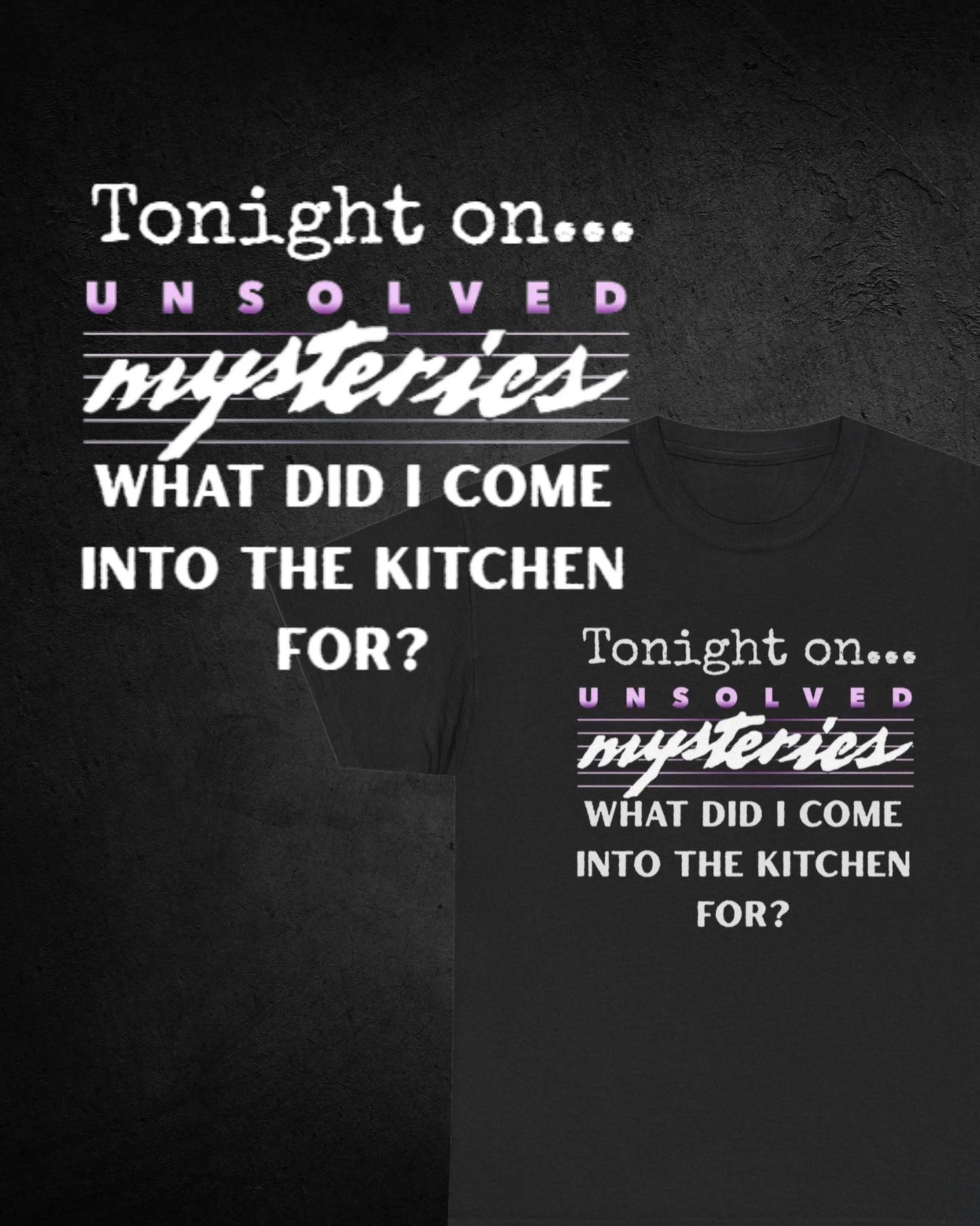 UNSOLVED MYSTERIES T-SHIRT