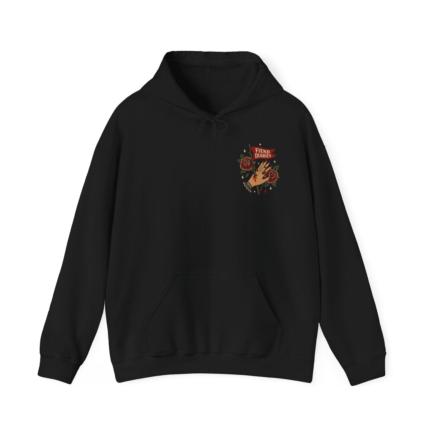 RED FLAG- FLEECE HOODIE
