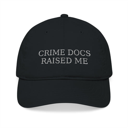 TRUE CRIME DOCUMENTARIES EMBROIDERED CAP