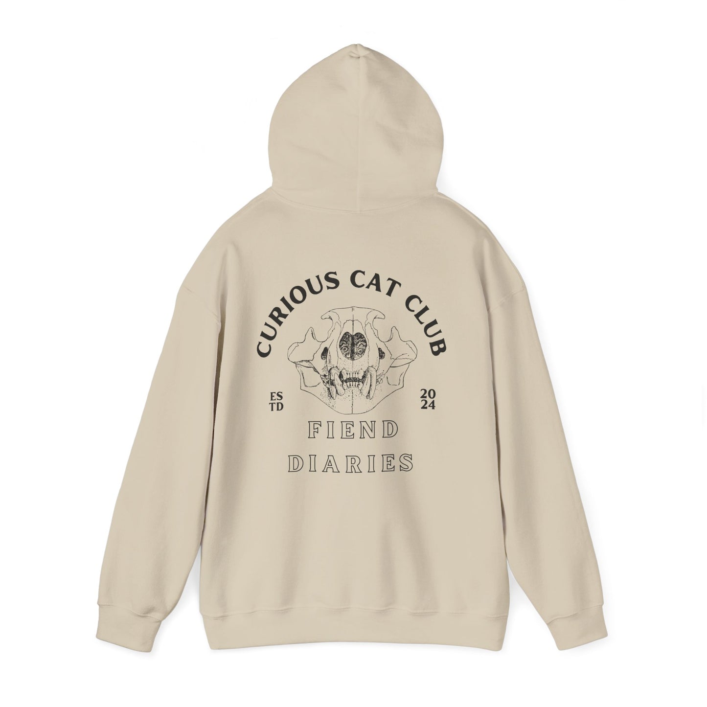 CURIOUS CAT CLUB HOODIE