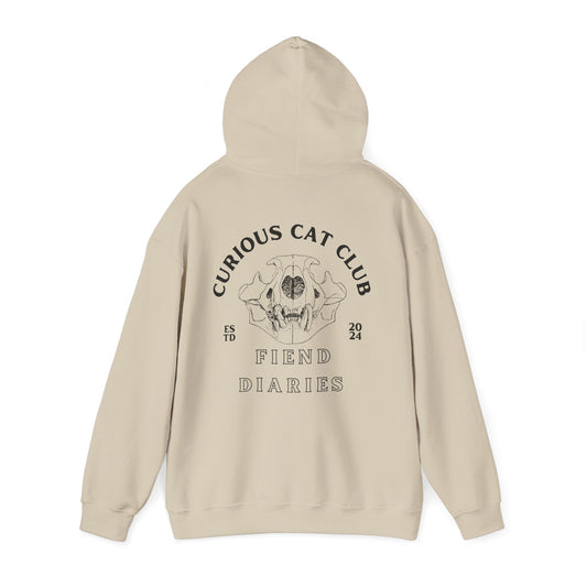 CURIOUS CAT CLUB HOODIE